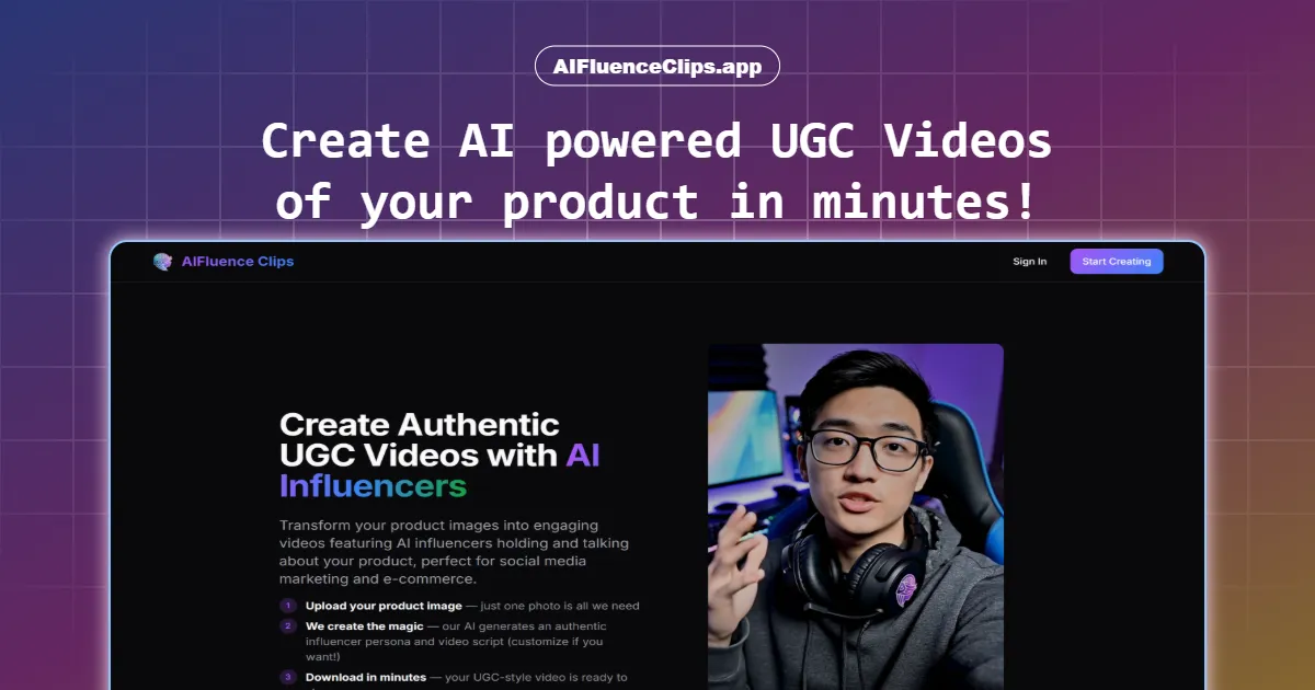 AIFluence Clips image