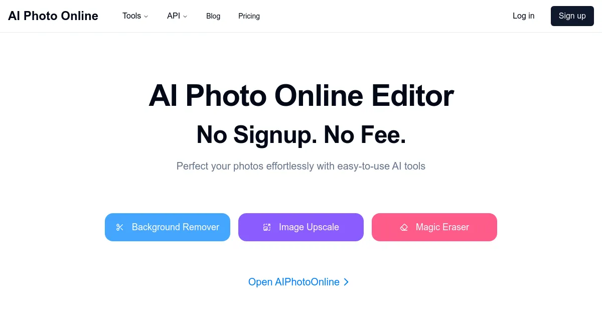 AI Photo Online image