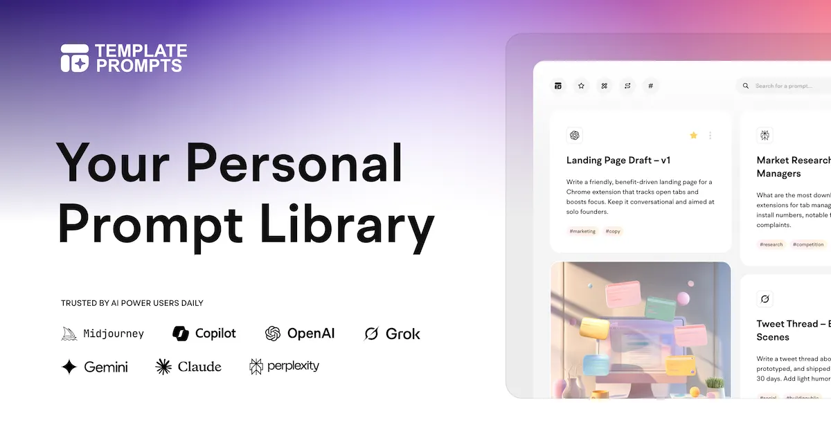 Template Prompts image