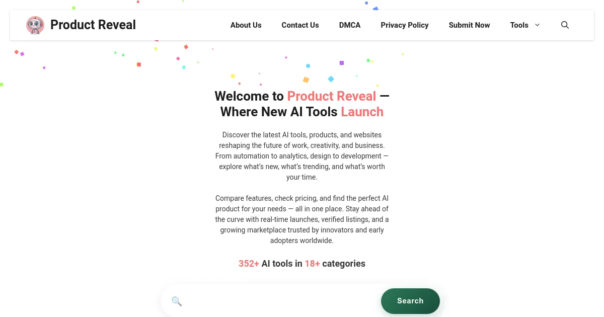 Product Reveal image