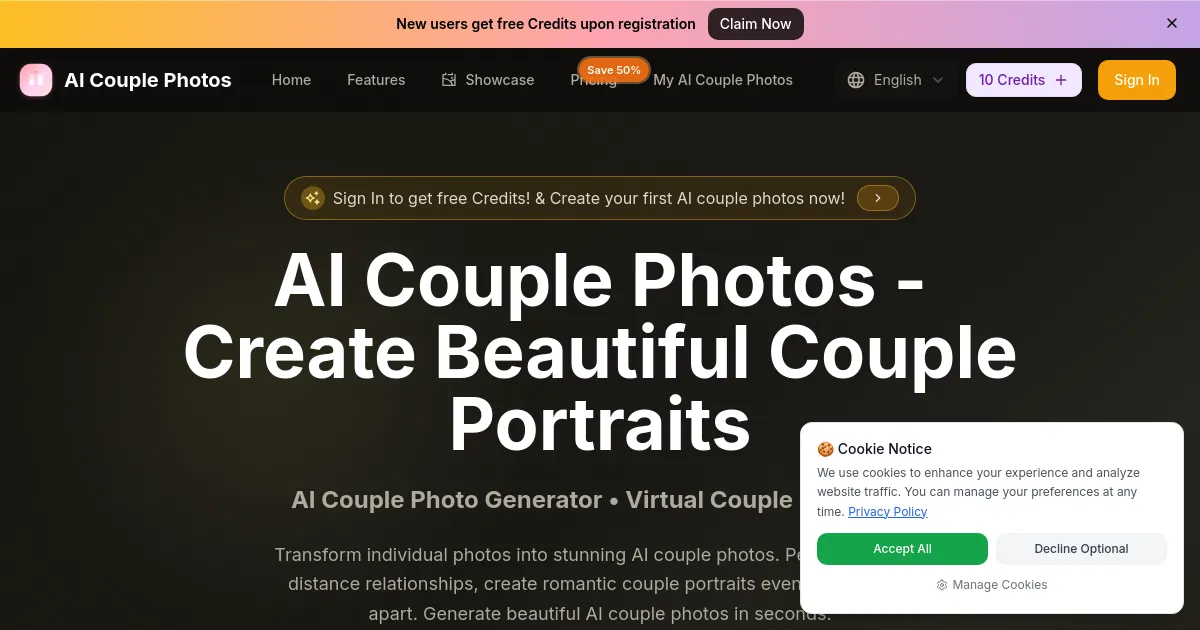 AI Couple Photos image