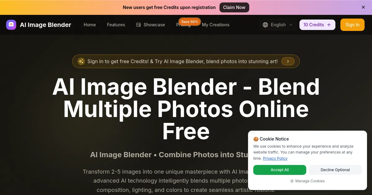 AI Image Blender image