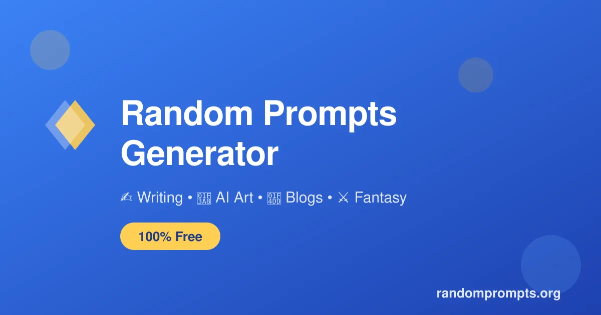 Random Prompts image