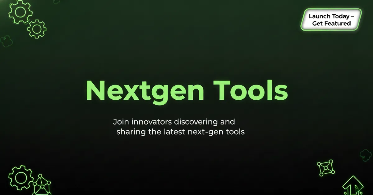 NextGen Tools image