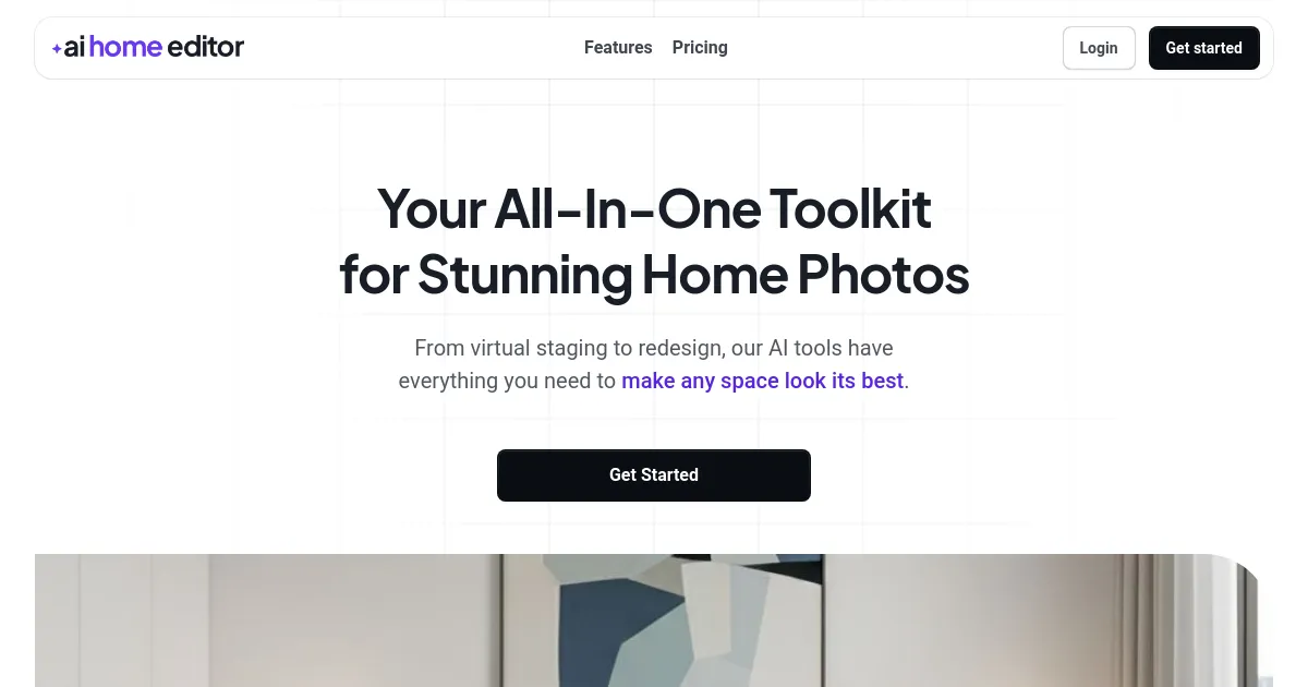 AI Home Editor image