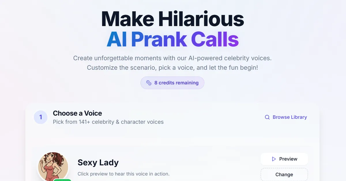 AI Prank Call image