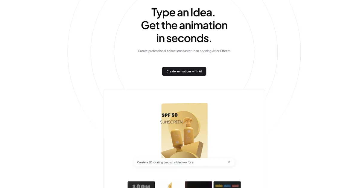 AI Motion Designer image