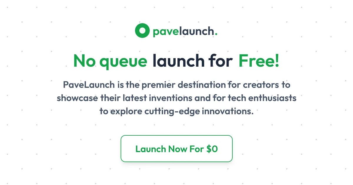 PaveLaunch image