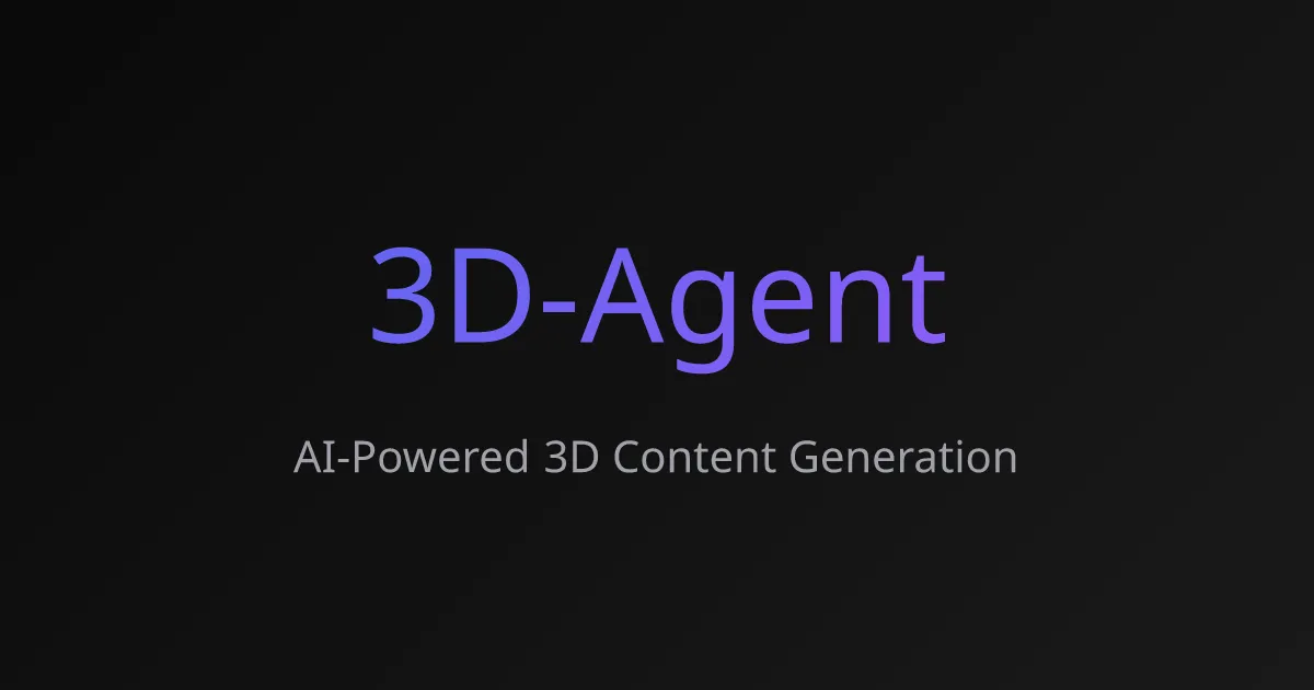 3D-Agent image
