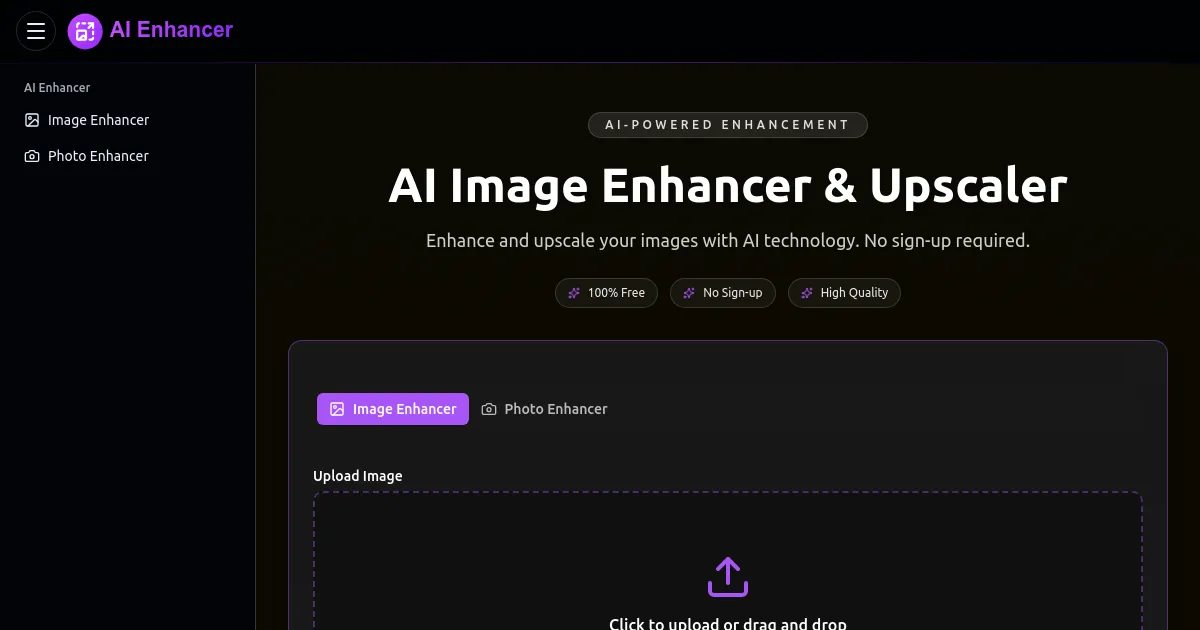 AI Enhancer image
