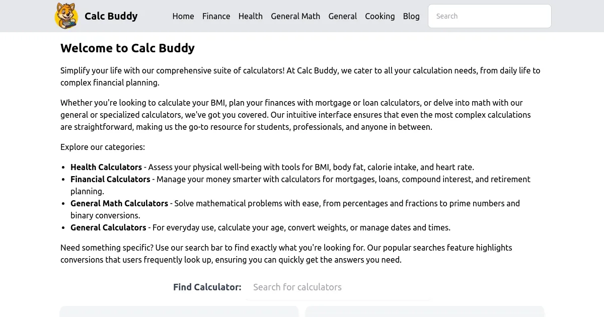 Calc Buddy image