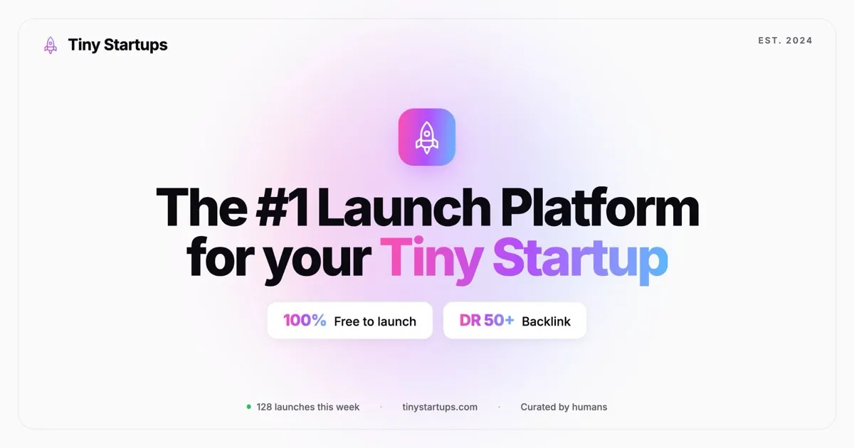 Tiny Startups image