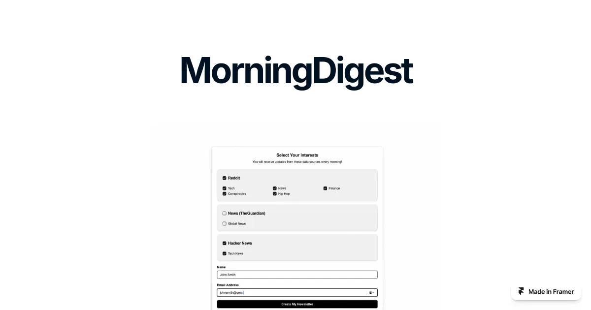 MorningDigest image