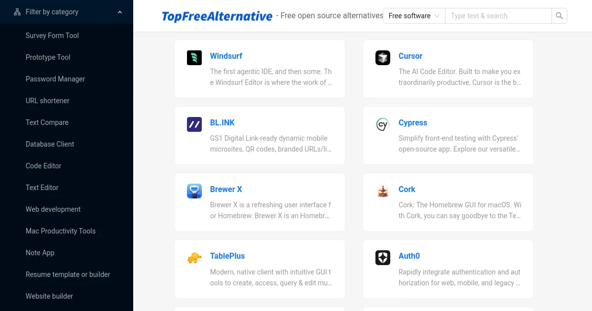 TopFreeAlternative image