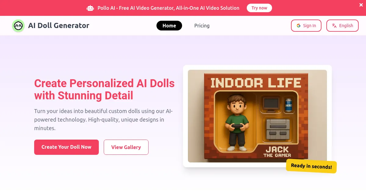 AI Doll Generator image