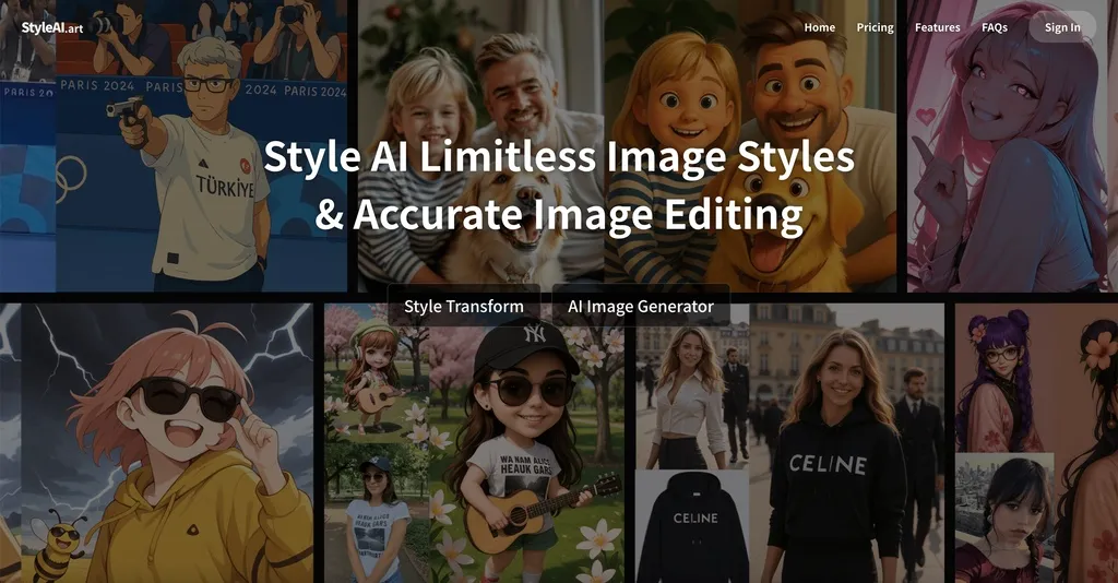 Style AI image