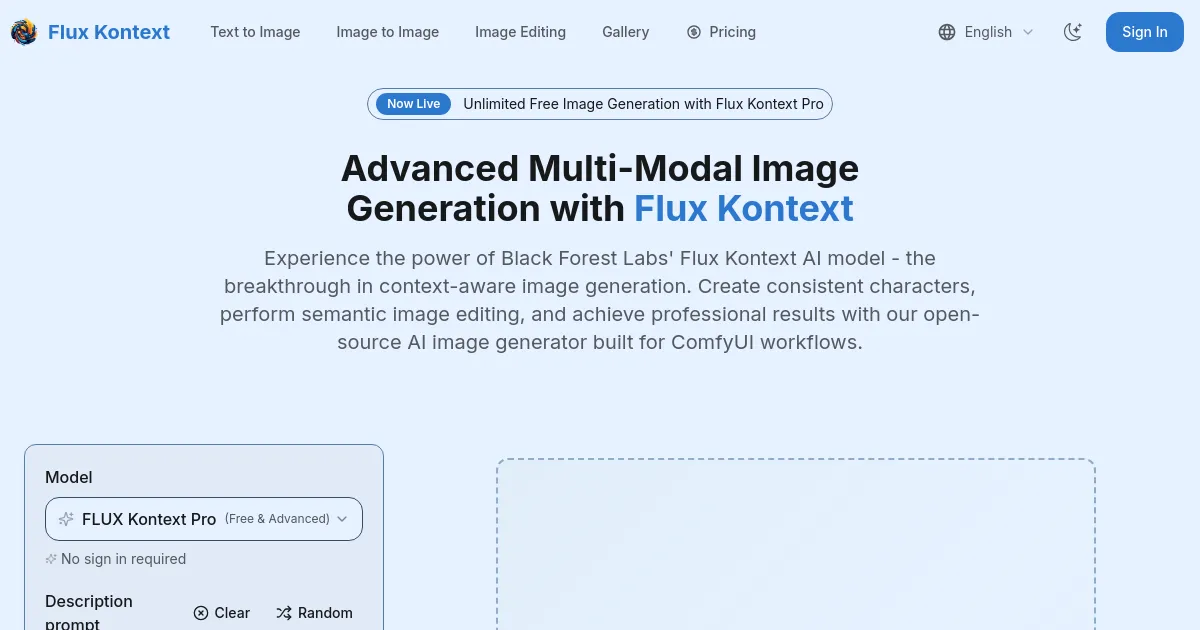 Flux Kontext image