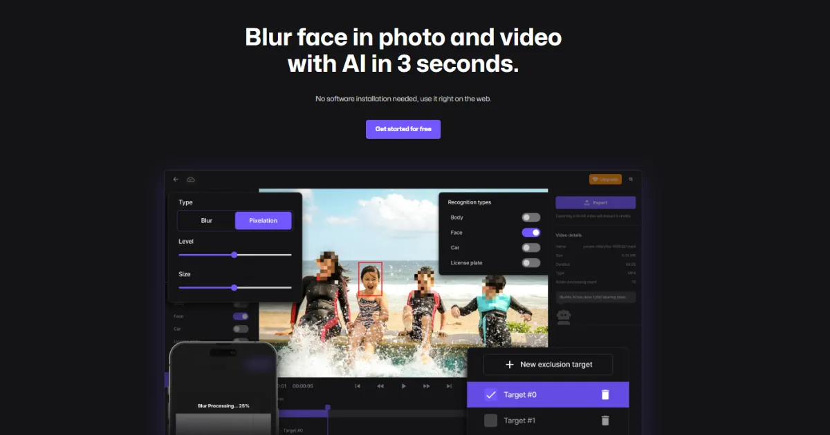 BlurMe image