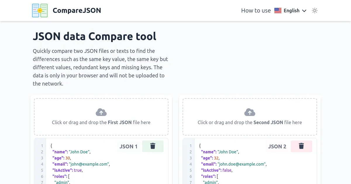 CompareJSON image