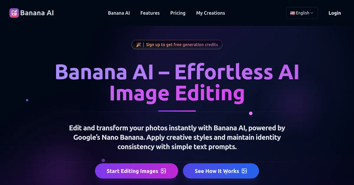 Banana AI image