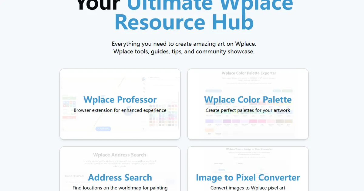Wplace Info image