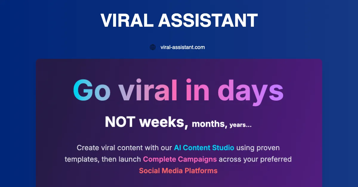 Viral Assistant image