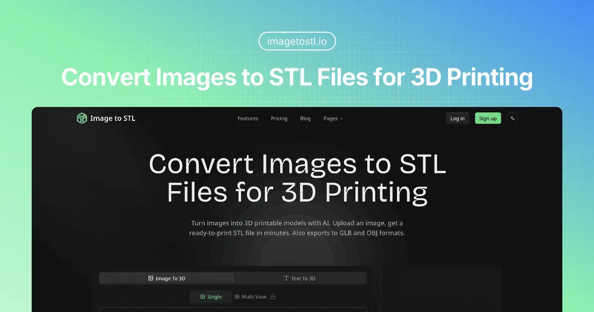 Image to STL image