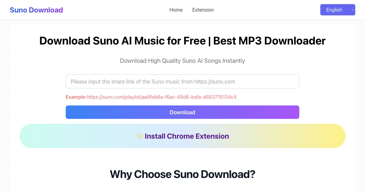 Suno Download image