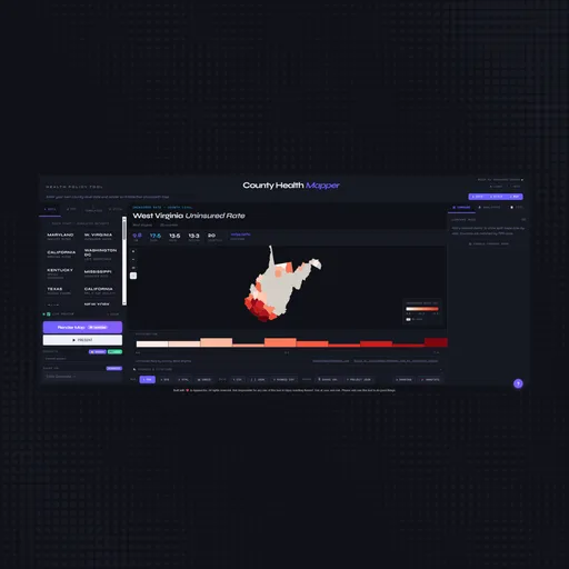 County Health Mapper logo