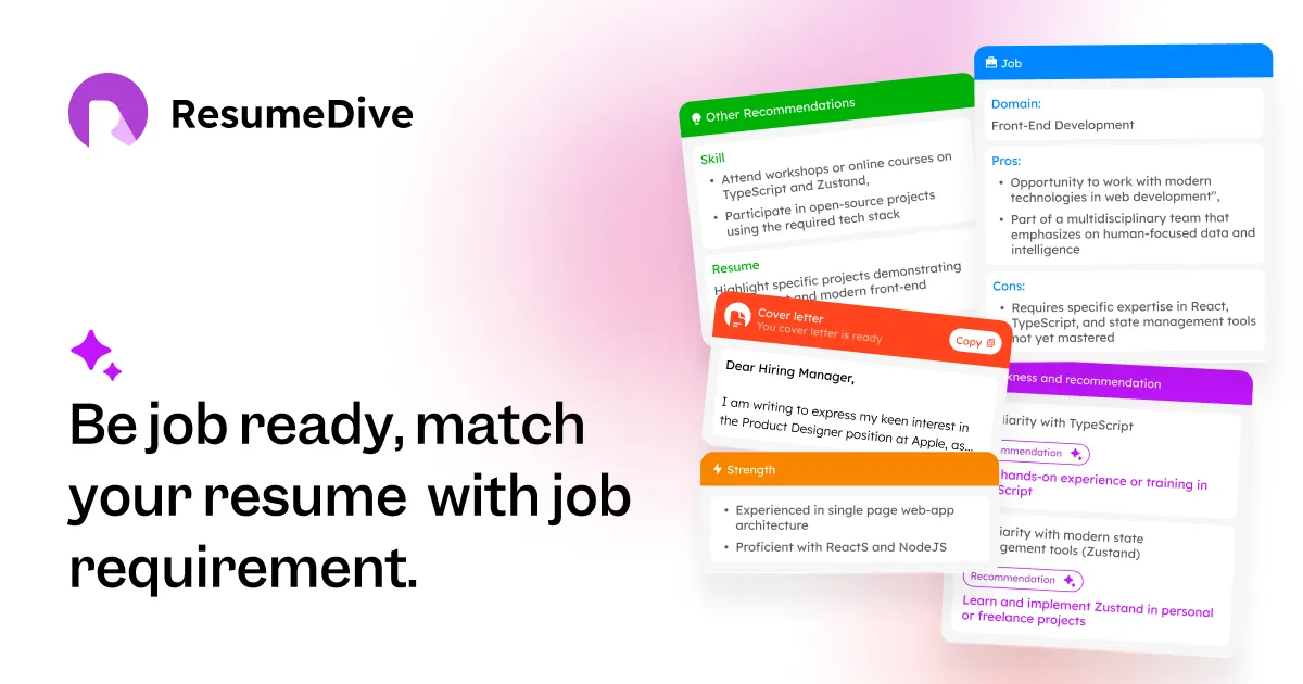 ResumeDive image